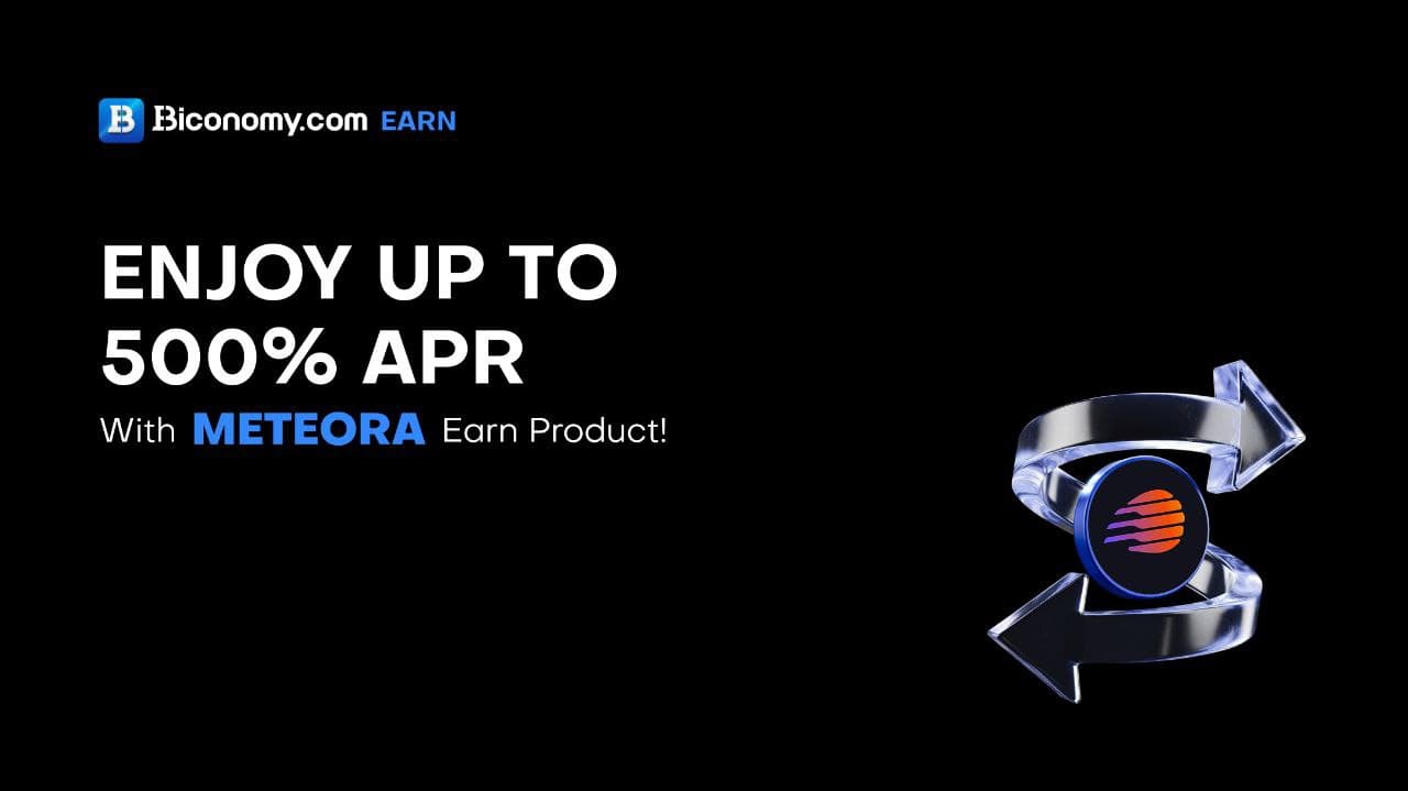 Biconomy.com Cash — Enjoy up to 500% APR with METEORA Earn Product