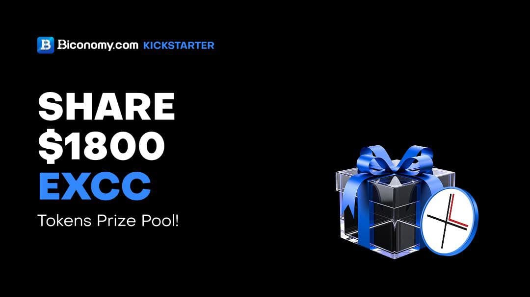 Biconomy.com Kickstarter — Share $1800 EXCC Tokens Prize Pool