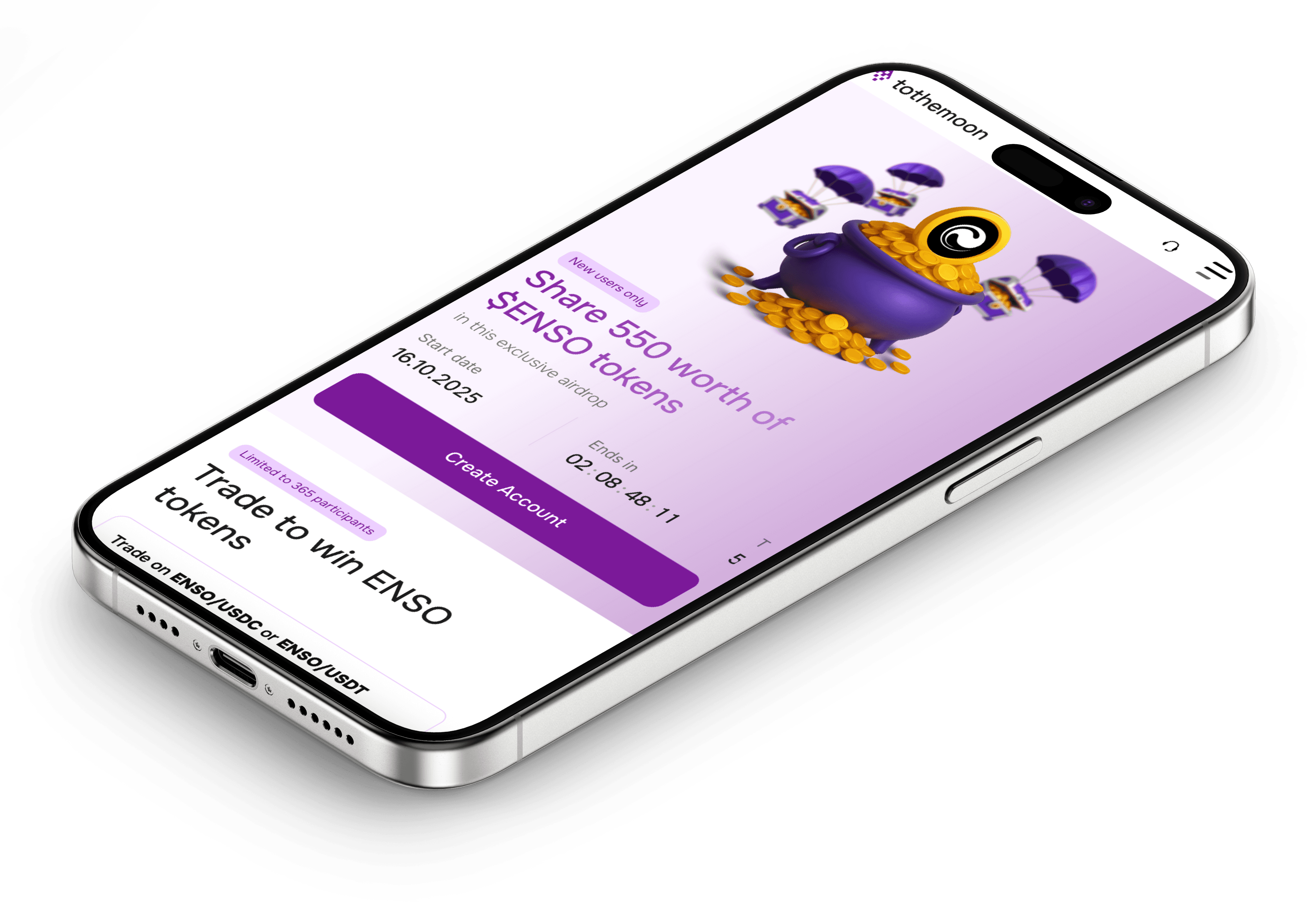 Airdrop mobile preview