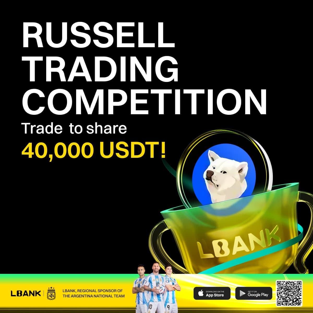 LBank Russell Trading Competition — Trade to share 40,000 USDT